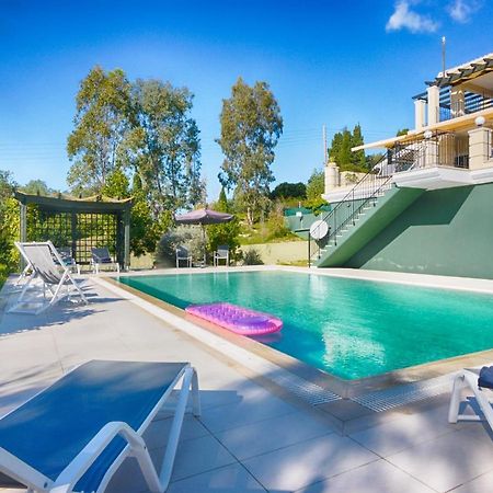 Villa Afionas - 3 Minutes From The Beach With Heated Eco-Pool And Sunset View מראה חיצוני תמונה