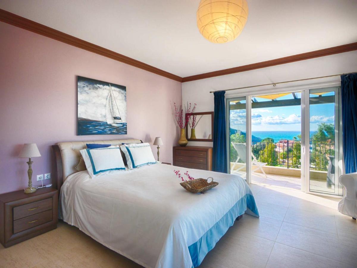 Villa Afionas - 3 Minutes From The Beach With Heated Eco-Pool And Sunset View מראה חיצוני תמונה