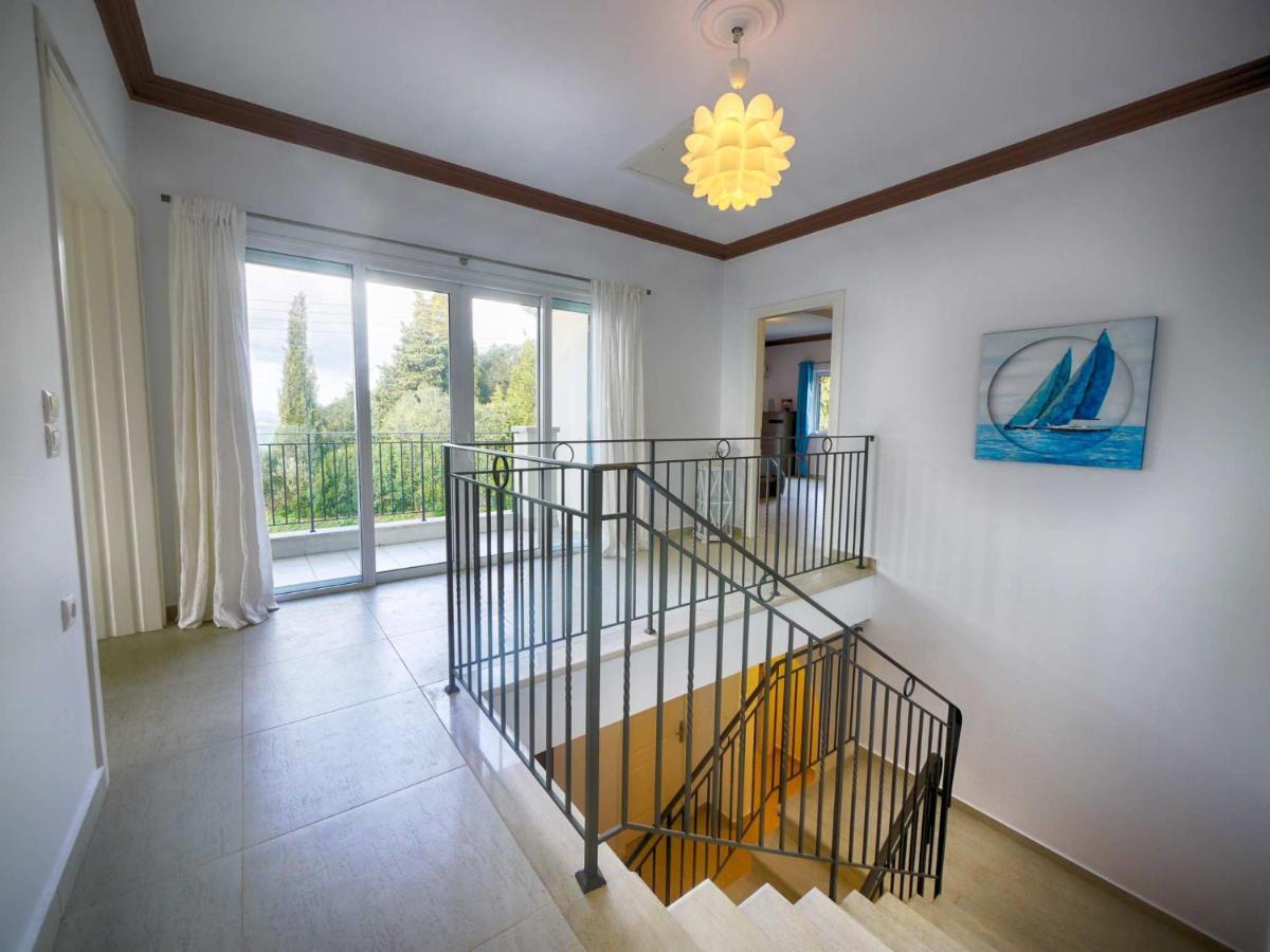 Villa Afionas - 3 Minutes From The Beach With Heated Eco-Pool And Sunset View מראה חיצוני תמונה