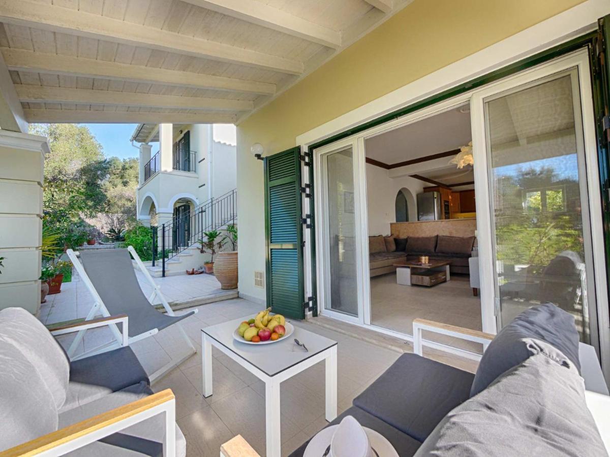 Villa Afionas - 3 Minutes From The Beach With Heated Eco-Pool And Sunset View מראה חיצוני תמונה