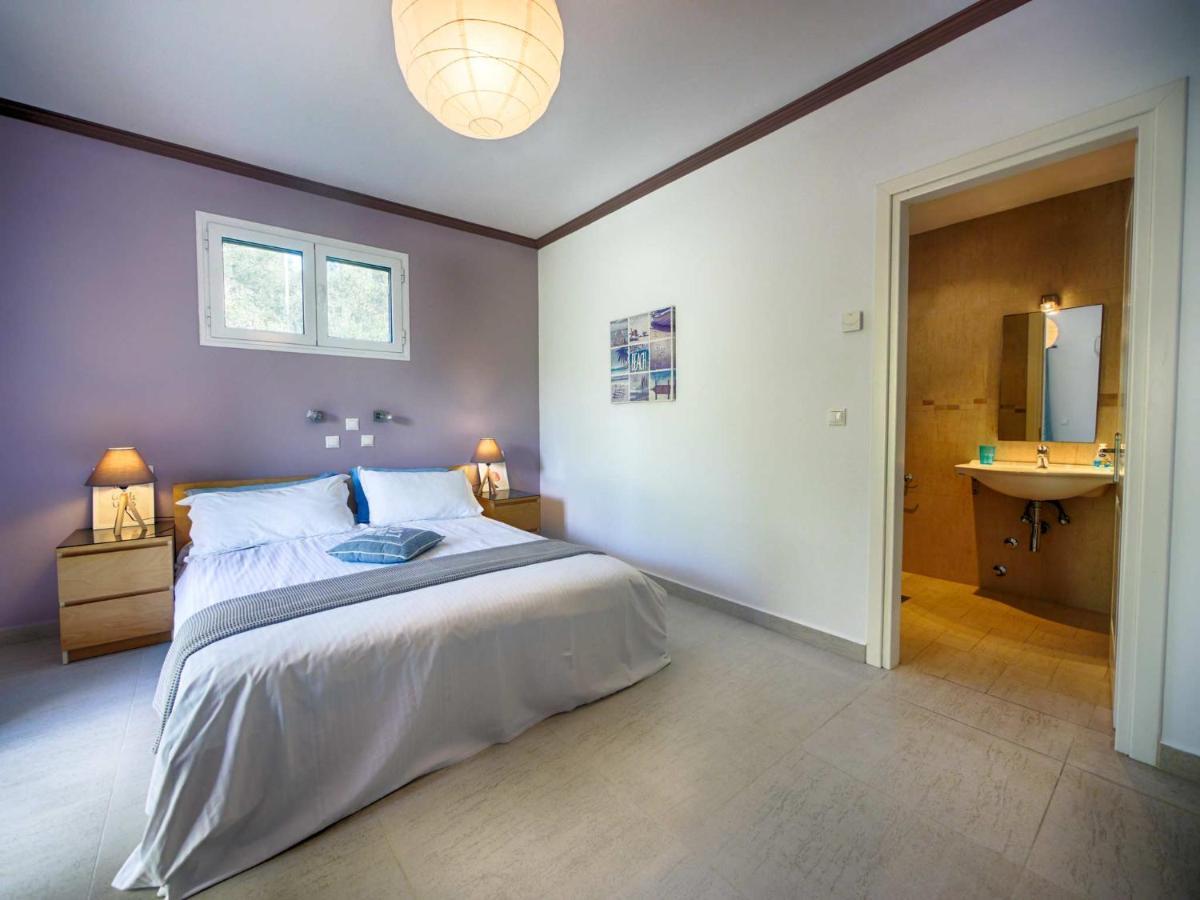 Villa Afionas - 3 Minutes From The Beach With Heated Eco-Pool And Sunset View מראה חיצוני תמונה