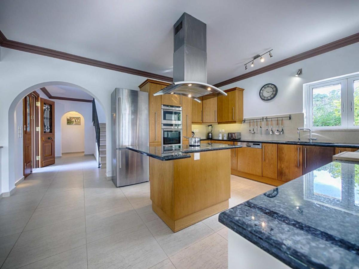 Villa Afionas - 3 Minutes From The Beach With Heated Eco-Pool And Sunset View מראה חיצוני תמונה