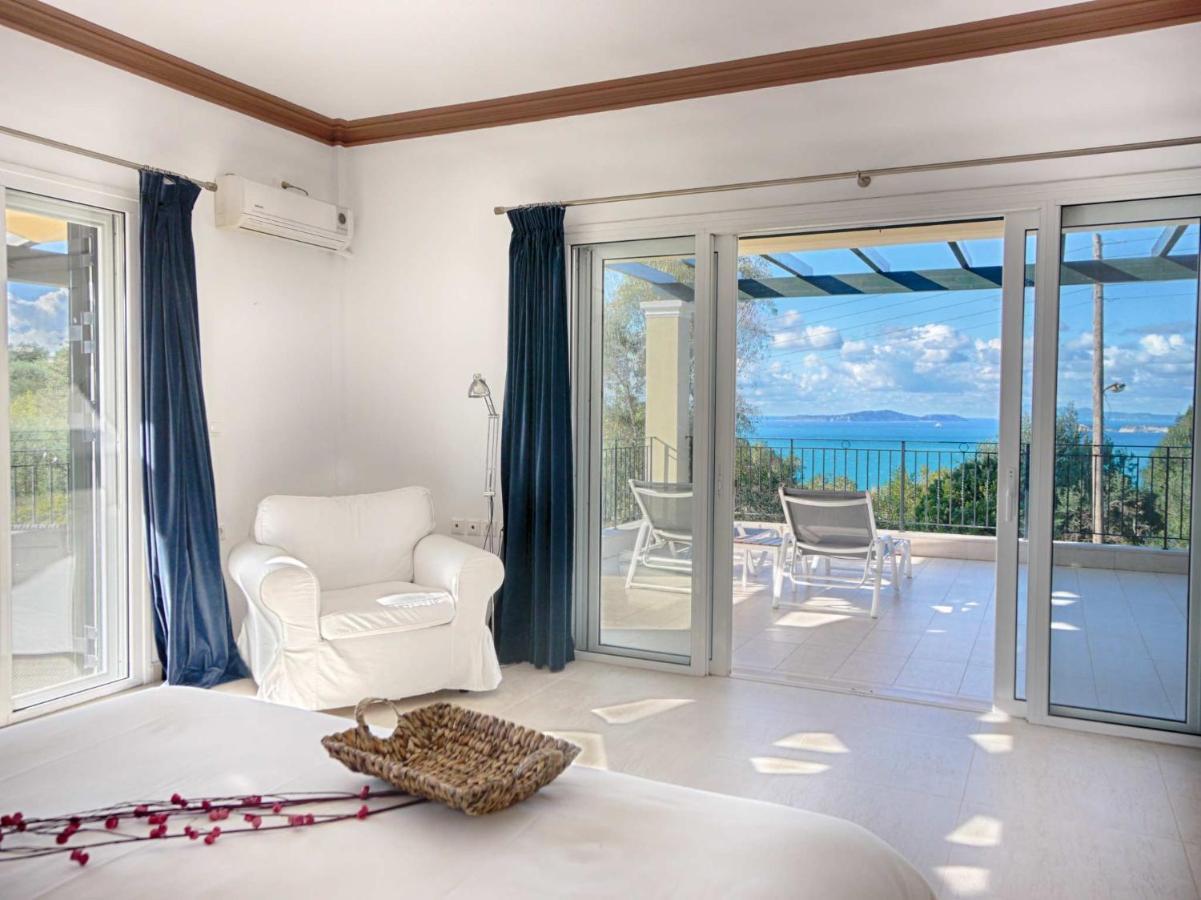 Villa Afionas - 3 Minutes From The Beach With Heated Eco-Pool And Sunset View מראה חיצוני תמונה