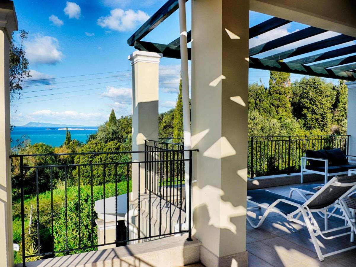 Villa Afionas - 3 Minutes From The Beach With Heated Eco-Pool And Sunset View מראה חיצוני תמונה