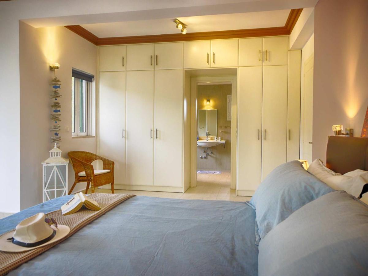 Villa Afionas - 3 Minutes From The Beach With Heated Eco-Pool And Sunset View מראה חיצוני תמונה