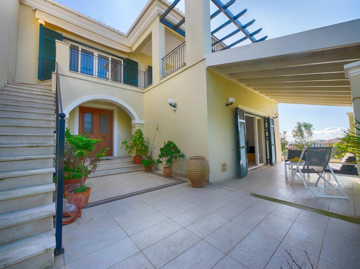 Villa Afionas - 3 Minutes From The Beach With Heated Eco-Pool And Sunset View מראה חיצוני תמונה