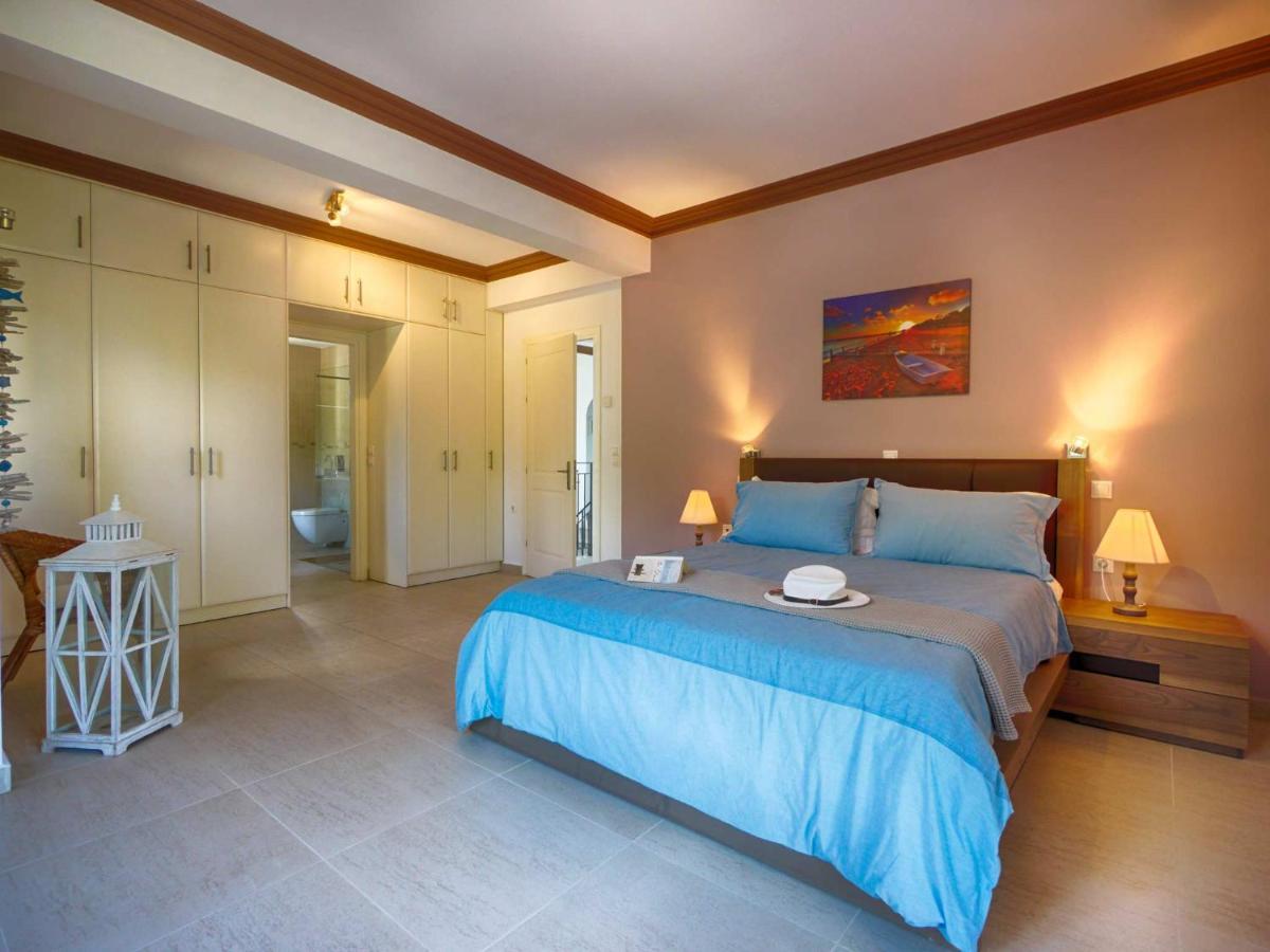 Villa Afionas - 3 Minutes From The Beach With Heated Eco-Pool And Sunset View מראה חיצוני תמונה
