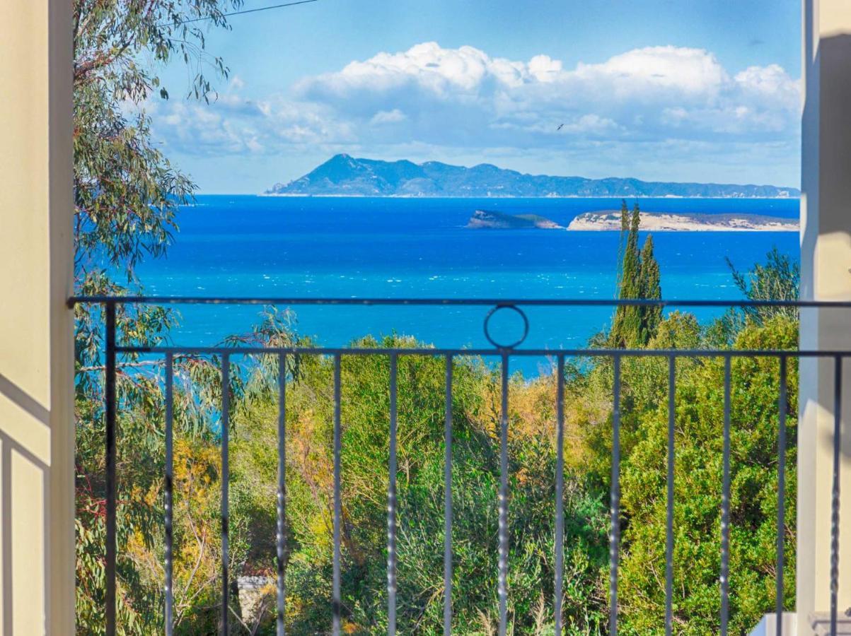 Villa Afionas - 3 Minutes From The Beach With Heated Eco-Pool And Sunset View מראה חיצוני תמונה