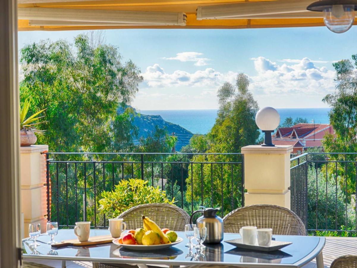 Villa Afionas - 3 Minutes From The Beach With Heated Eco-Pool And Sunset View מראה חיצוני תמונה