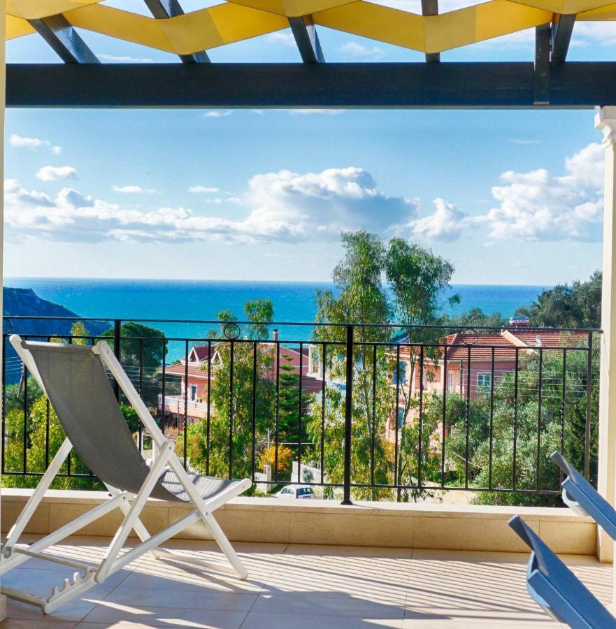 Villa Afionas - 3 Minutes From The Beach With Heated Eco-Pool And Sunset View מראה חיצוני תמונה