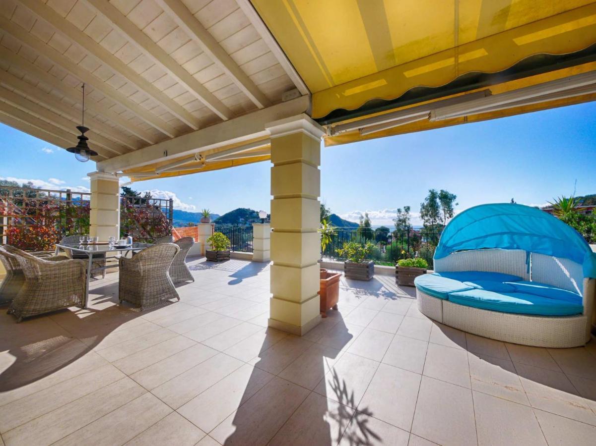 Villa Afionas - 3 Minutes From The Beach With Heated Eco-Pool And Sunset View מראה חיצוני תמונה
